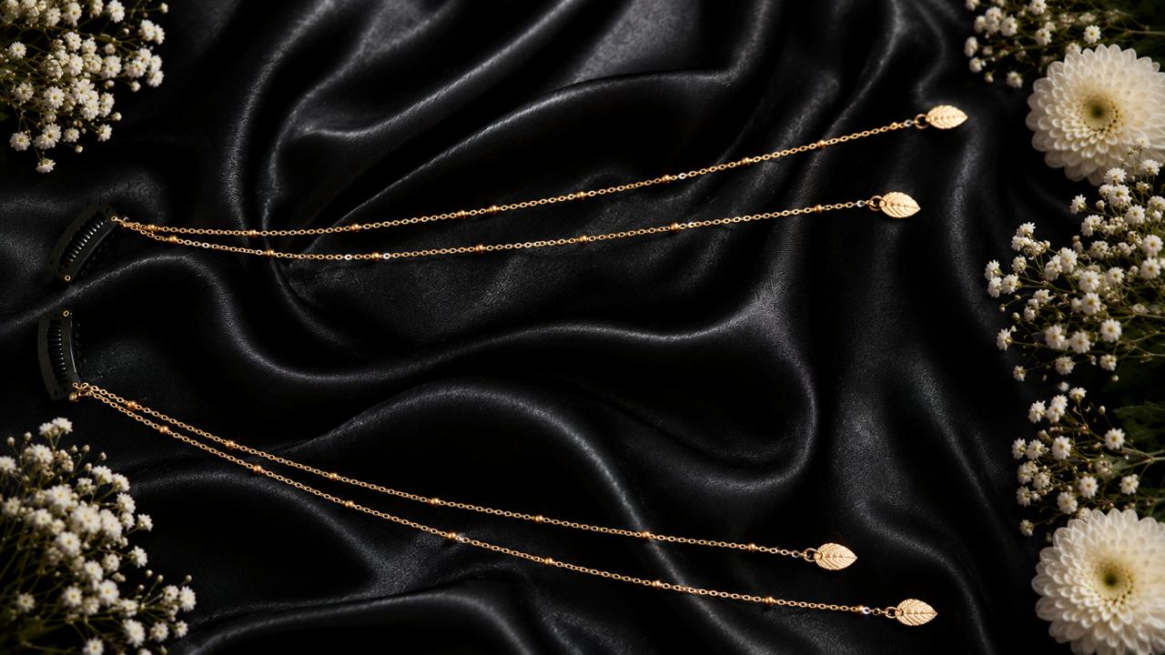 Frontfall Hair Drape Pin