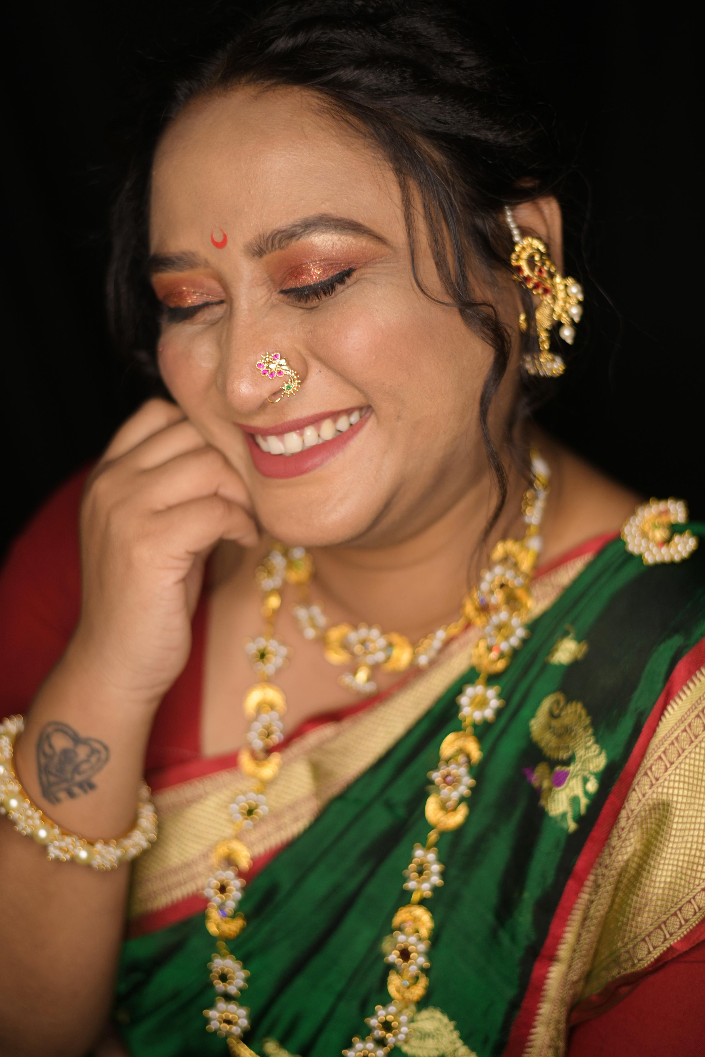 Exclusively Tejashree : Jewels and Makeup — Bridal Makeup by YourMua, Mumbai